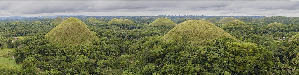 Chocolate Hills, Bohol, Filipijnen