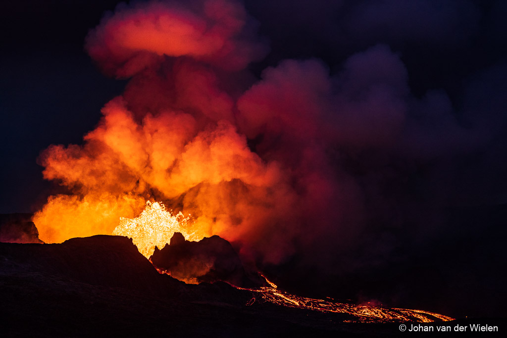 vulkaan op IJsland