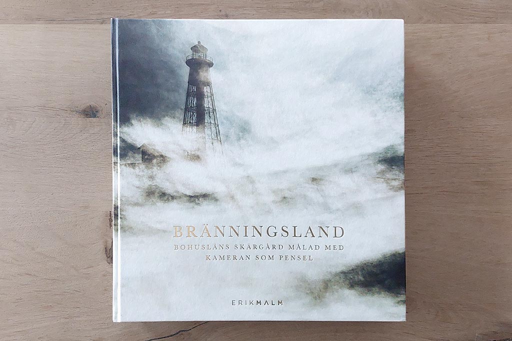 De cover van het Boek Bränningsland van Erik Malm.